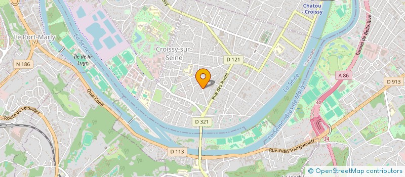 localisation de l'entreprise URBANQONECT  CROISSY SUR SEINE