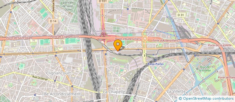 localisation de l'entreprise URBANRIDE  PARIS