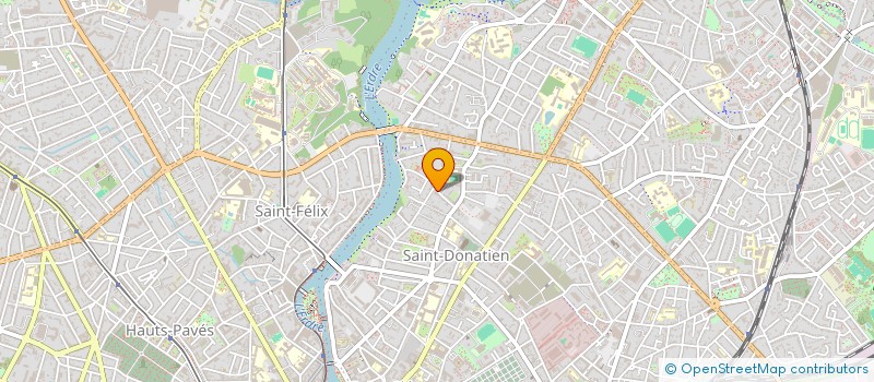 localisation de l'entreprise URBANSKI à NANTES