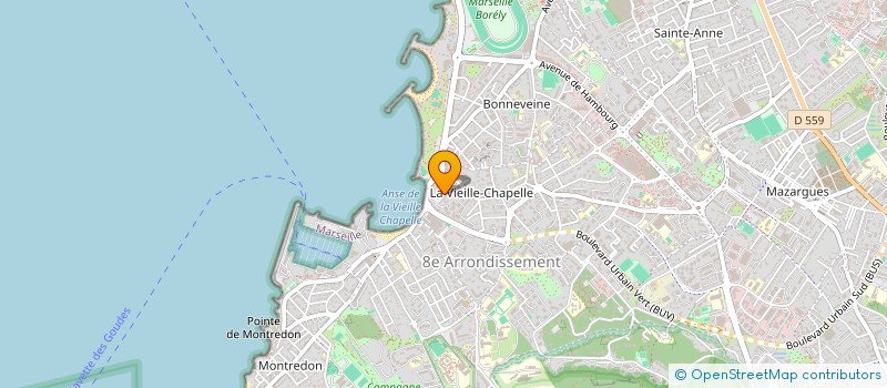 localisation de l'entreprise URBANTEK à MARSEILLE
