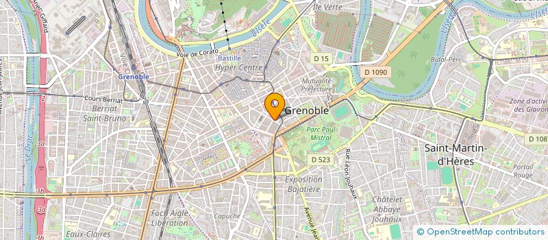 localisation de l'entreprise URBARENOV à GRENOBLE