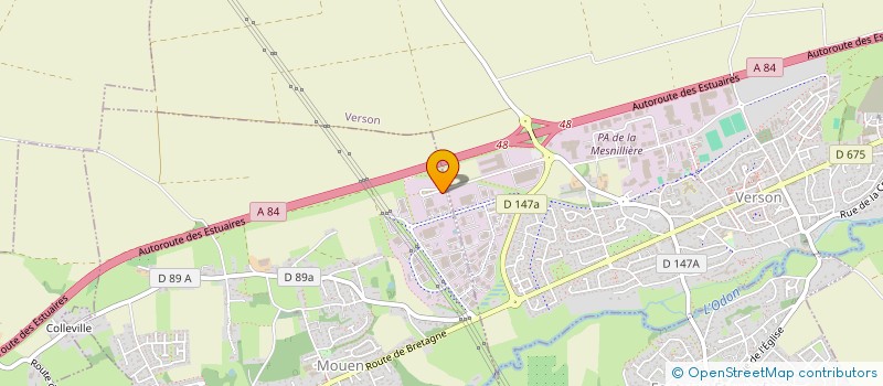 localisation de l'entreprise URBASIGN 50  MOUEN