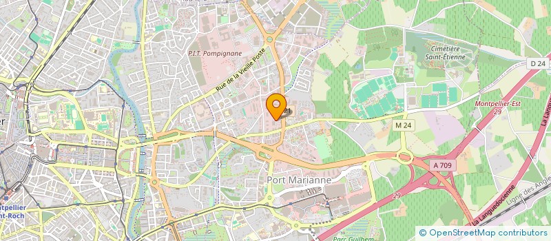 localisation de l'entreprise URBASOLAR PPA 1 à MONTPELLIER