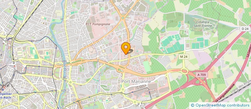 localisation de l'entreprise URBASOLAR TECHNOLOGIES à MONTPELLIER