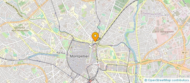 localisation de l'entreprise URBAT à MONTPELLIER