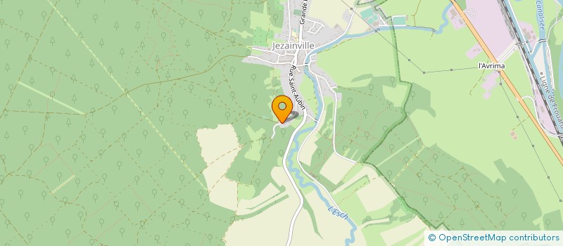 localisation de l'entreprise URBAVENIR TPS  JEZAINVILLE