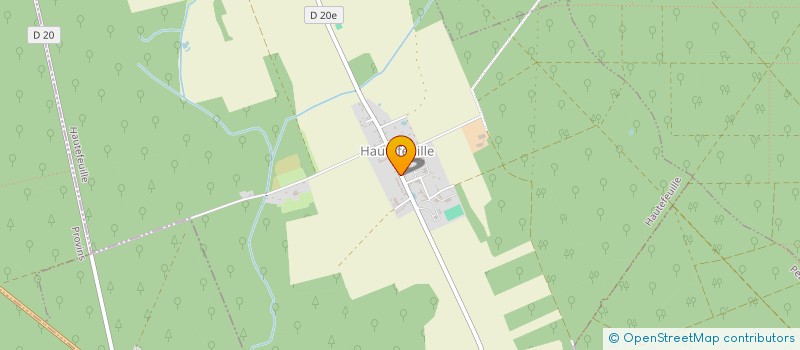 localisation de l'entreprise URBAVI  HAUTEFEUILLE