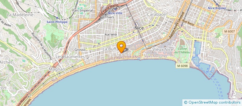 localisation de l'entreprise URBAZUR PROVENCE à NICE