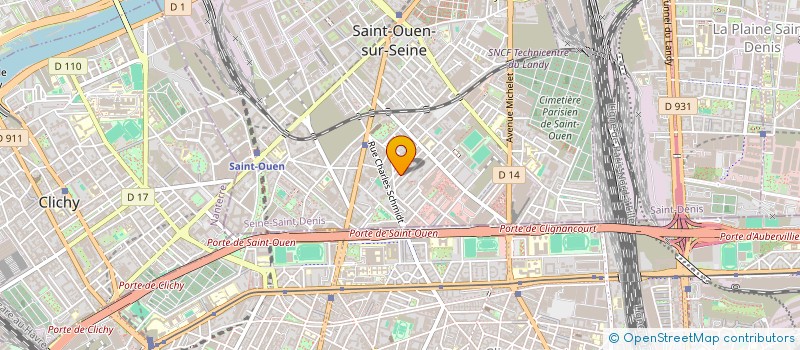 localisation de l'entreprise URBEM ELEMENTUM OPERATING PARTNER à SAINT-OUEN-SUR-SEINE