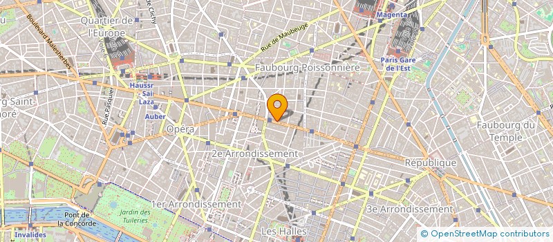 localisation de l'entreprise URBENSE  PARIS