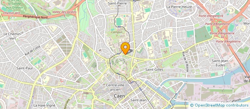 localisation de l'entreprise URBI à CAEN