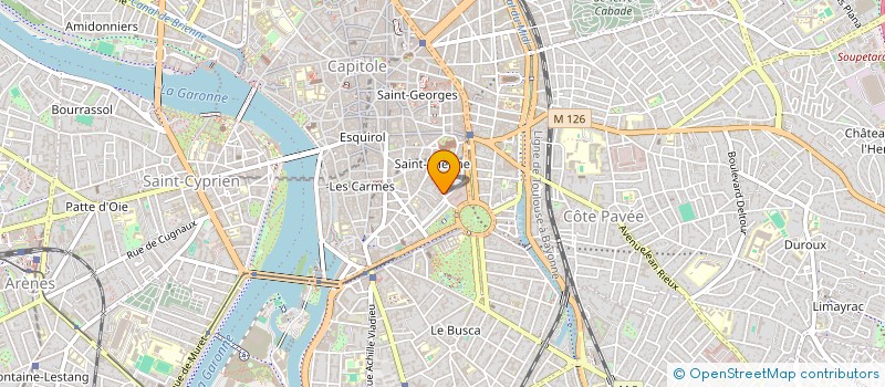 localisation de l'entreprise URBI & ORBI  TOULOUSE