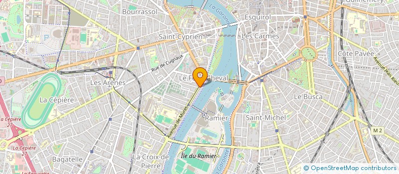 localisation de l'entreprise URBIA à TOULOUSE