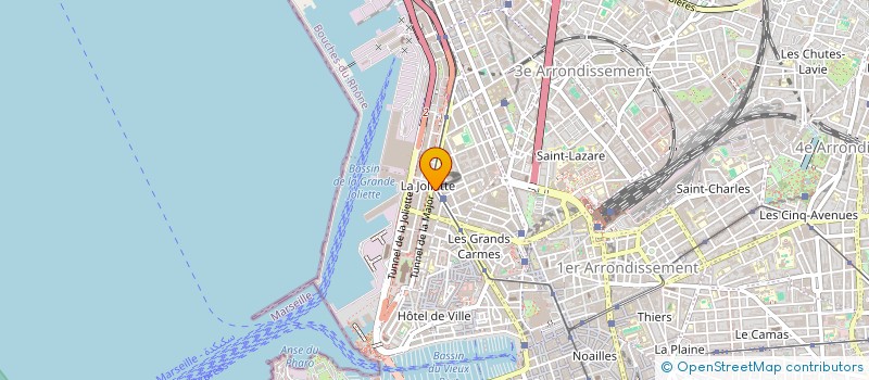 localisation de l'entreprise URBINN ECOM à MARSEILLE