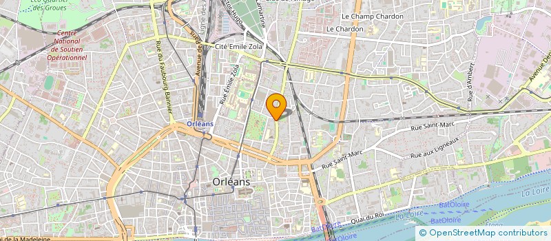 localisation de l'entreprise URBINNO SERVICES à ORLEANS