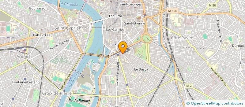 localisation de l'entreprise URBIS LES JARDINS ANDALOUS à TOULOUSE