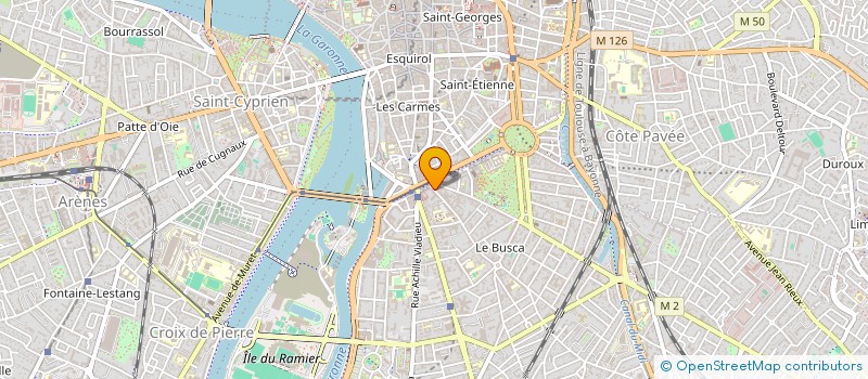 localisation de l'entreprise URBIS REALISATIONS à TOULOUSE