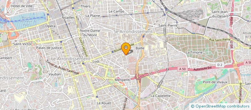 localisation de l'entreprise URBIZ à MARSEILLE