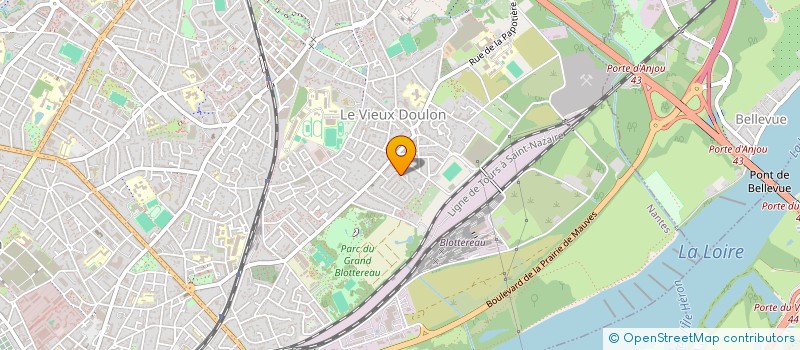localisation de l'entreprise URBS PRODUCTION à NANTES