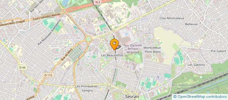 localisation de l'entreprise URDA LOCATION à SEVRAN