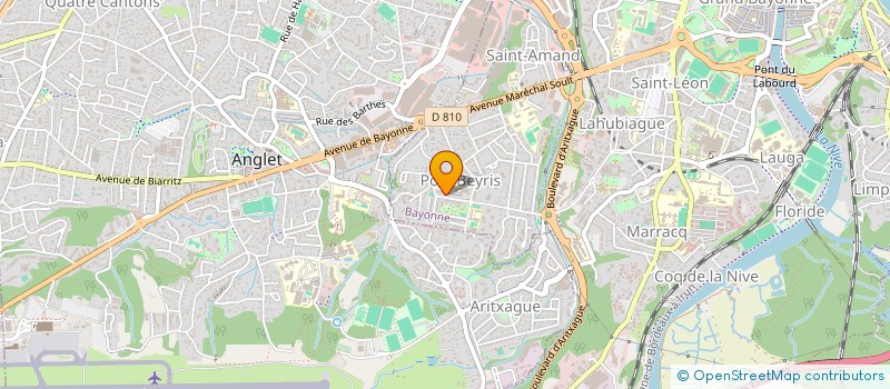 localisation de l'entreprise URDINADOUR à BAYONNE