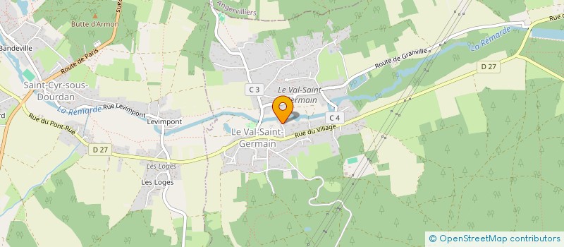 localisation de l'entreprise URESHIINA  LE VAL-SAINT-GERMAIN