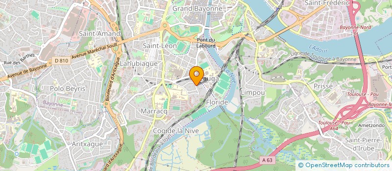 localisation de l'entreprise URETAN à SAINT-JEAN-DE-LUZ