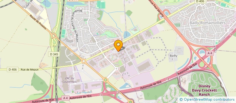 localisation de l'entreprise URETEK TRAVAUX à SERRIS