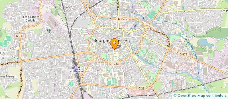 localisation de l'entreprise URFE  BOURG-EN-BRESSE