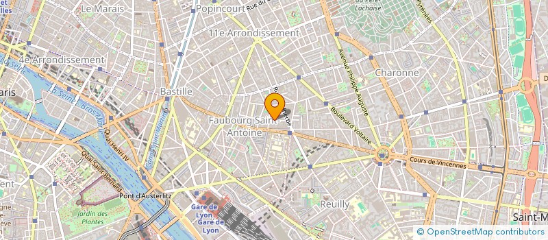 localisation de l'entreprise URGE TEXTILES à PARIS