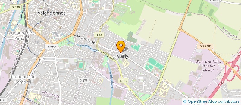 localisation de l'entreprise URGENCE 59 à MARLY
