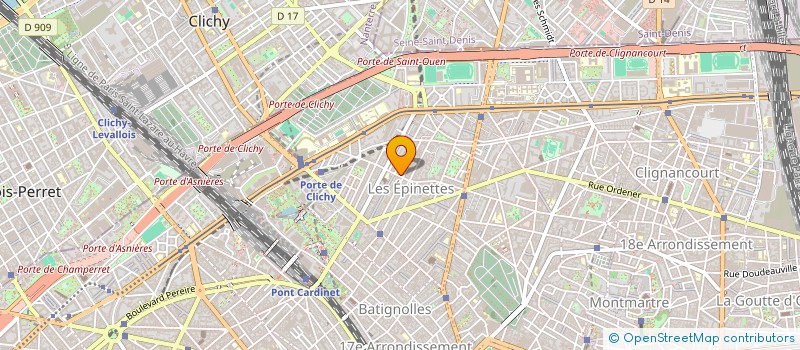 localisation de l'entreprise URGENCE CANALISATION ASSAINISSEMENT  PARIS