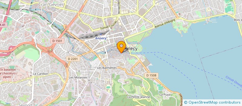 localisation de l'entreprise URGENCE DE LANCER NOTRE TRANSITION INTERIEURE MAINTENANT à ANNECY