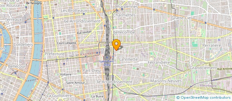 localisation de l'entreprise URGENCE EMPLOI  LYON