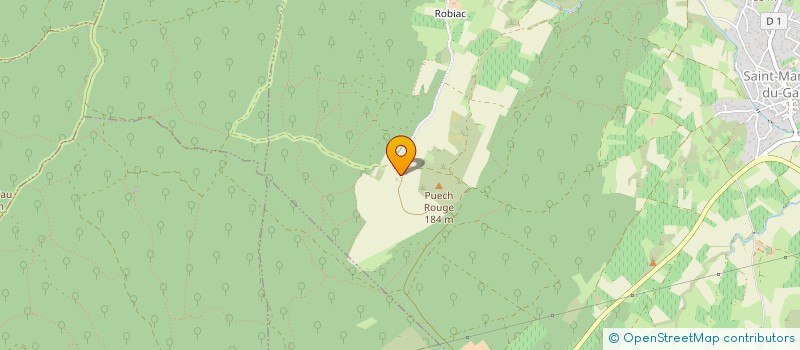 localisation de l'entreprise URGENCE ENVIRONNEMENT  PARIGNARGUES