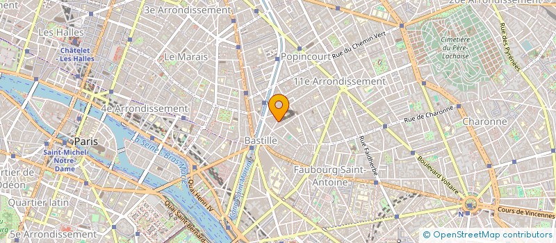 localisation de l'entreprise URGENCE ET DEVELOPPEMENT ALIMENTAIRES  PARIS
