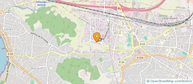 localisation de l'entreprise URGENCE LOCATION-APPELS MEDECINS à SIX-FOURS-LES-PLAGES