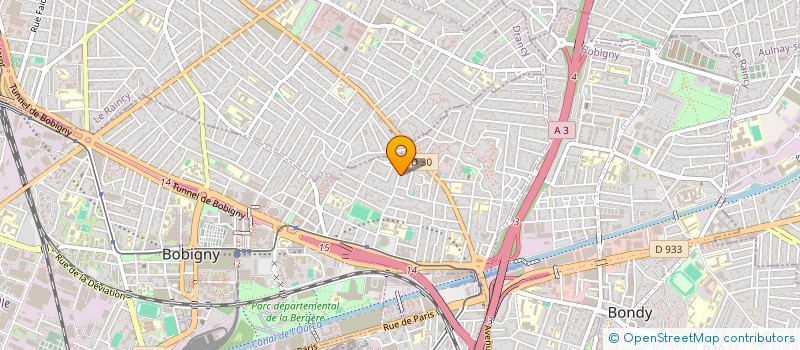 localisation de l'entreprise URGENCE MONTAGE à BOBIGNY