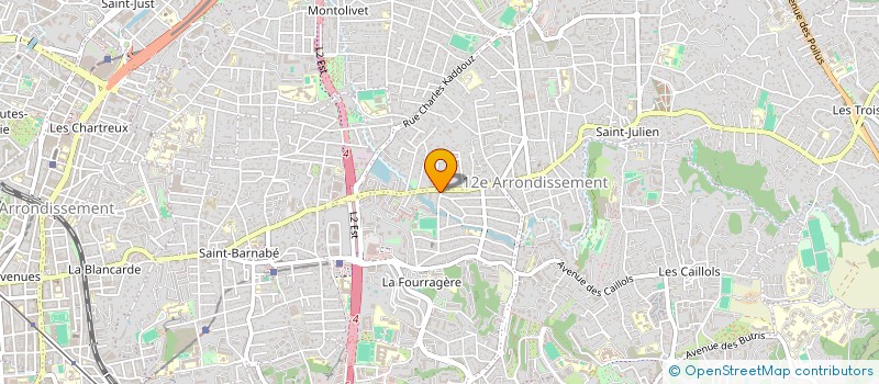 localisation de l'entreprise URGENCE OSTEOPATHIE à MARSEILLE