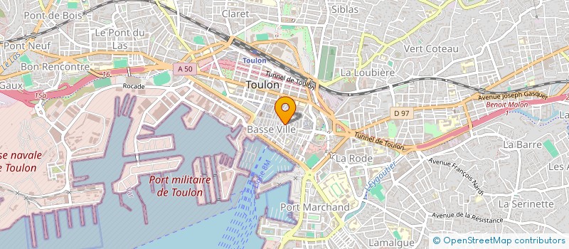 localisation de l'entreprise URGENCE PHONE à TOULON