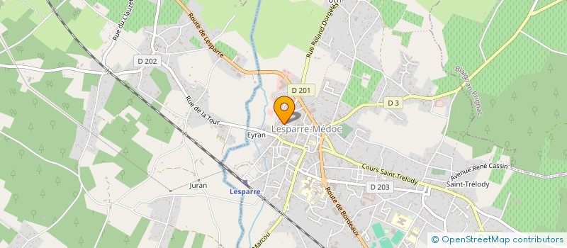 localisation de l'entreprise URGENCE SECOURS ASSISTANCE  LESPARRE-MEDOC