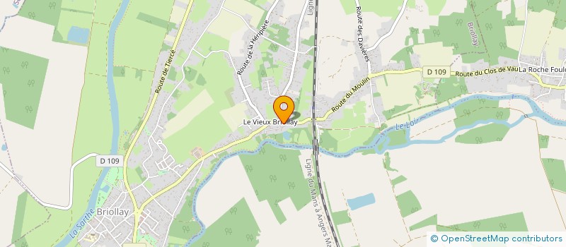 localisation de l'entreprise URGENCE SECOURS EQUIPEMENT  SAINT-LEGER-DE-LINIERES