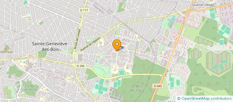 localisation de l'entreprise URGENCE SERVICES NETTOYAGE à SAINTE-GENEVIEVE-DES-BOIS