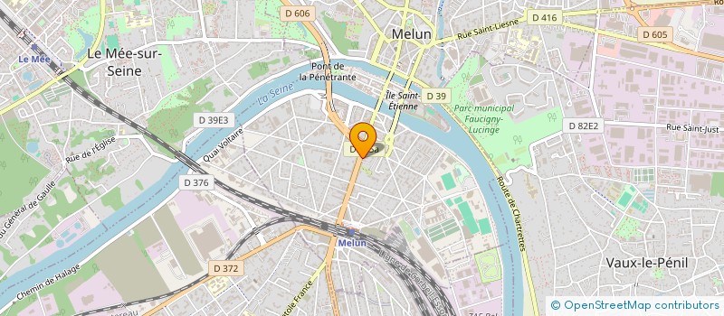 localisation de l'entreprise URGENCEPHONE77 à MELUN