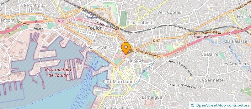 localisation de l'entreprise URGENCES CYBER CSIRT REGION SUD  TOULON