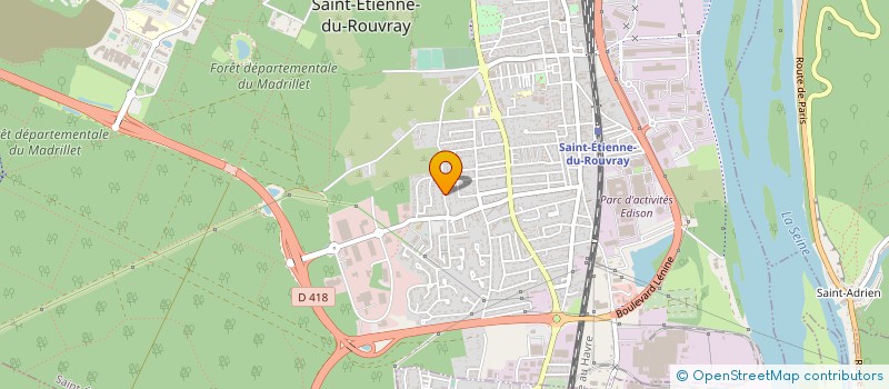 localisation de l'entreprise URGENCES LIAISONS SERVICES LINE à SAINT-ETIENNE-DU-ROUVRAY