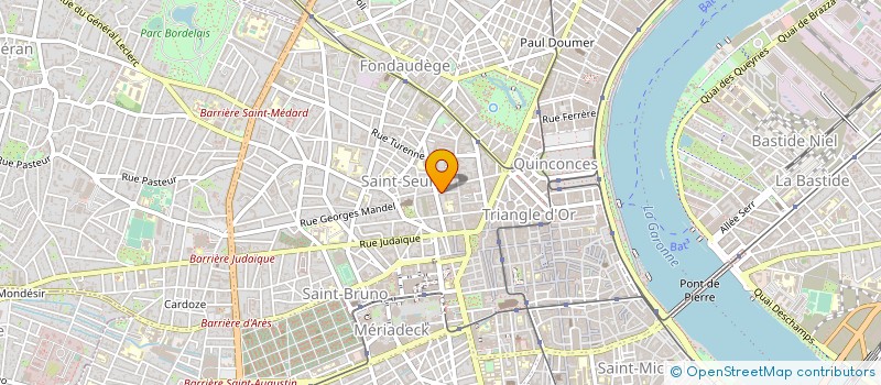 localisation de l'entreprise URGENCES MADAGASCAR  BORDEAUX