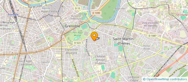 localisation de l'entreprise URGENCES MICRO  GRENOBLE