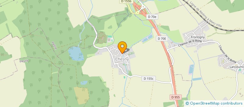 localisation de l'entreprise URGENTIS  PELTRE