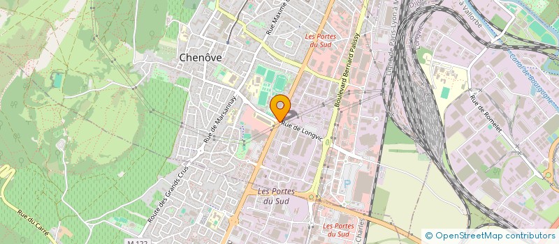 localisation de l'entreprise URGO IMMOBILIER à CHENOVE